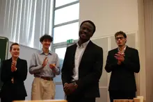 Banconlé AKOBI au concours d'éloquence de l'INSA Hauts-de-France (1)